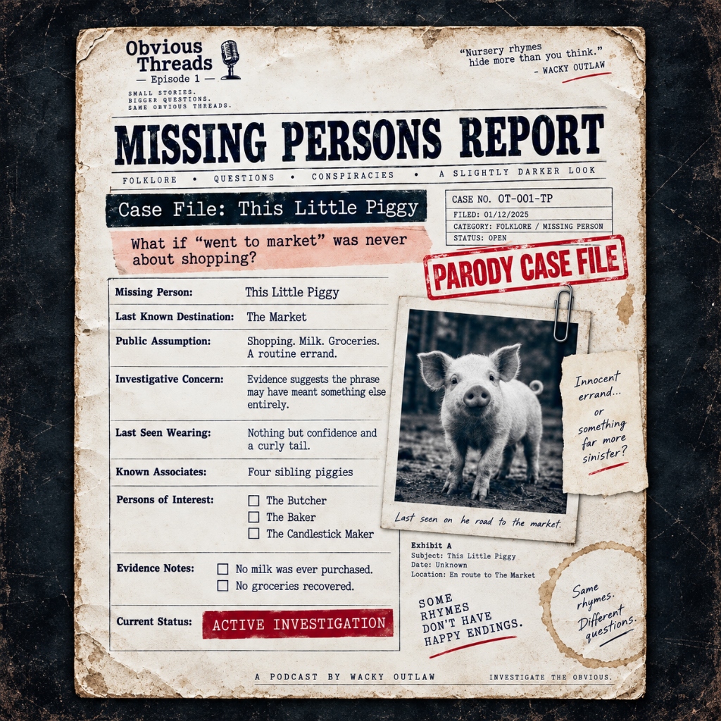 Missing Persons Report - This Little Piggy